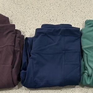 Athleta Girl Capri Leggings in Teal